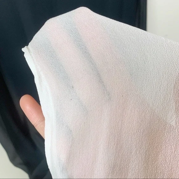 LACAUSA Sheer Maxi Length Ombre Dip Dye Dress Swimsuit Gauzy Coverup US S - Picture 11 of 13